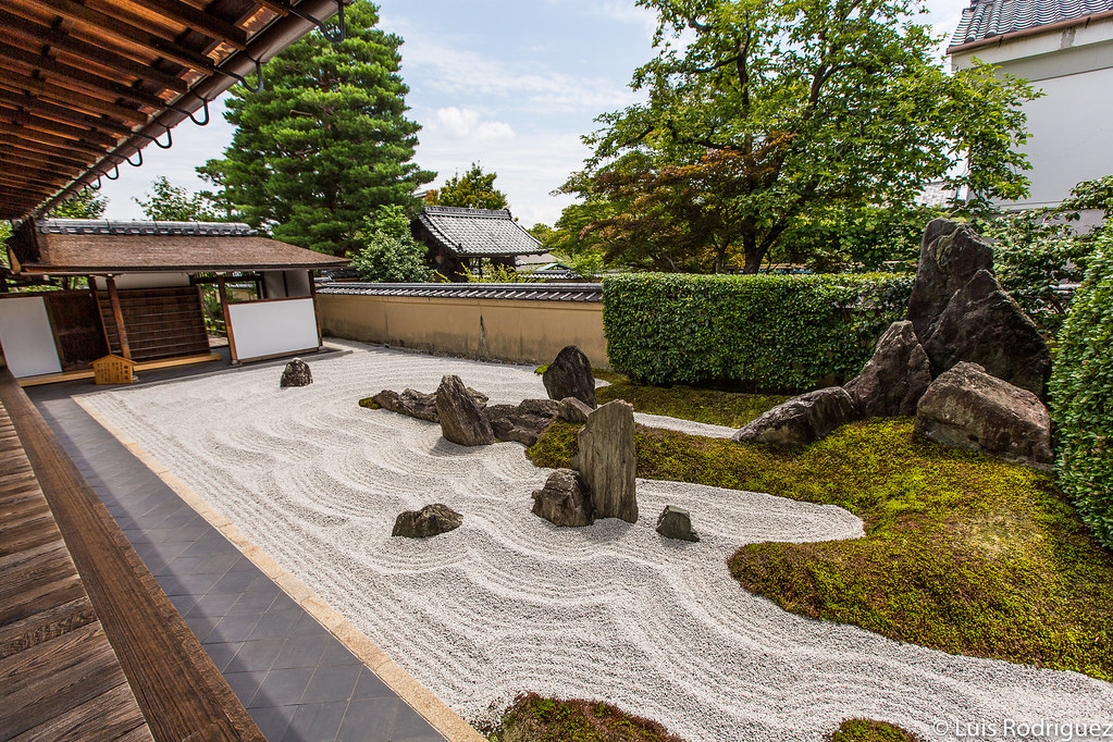 Jardín zen en Kyoto