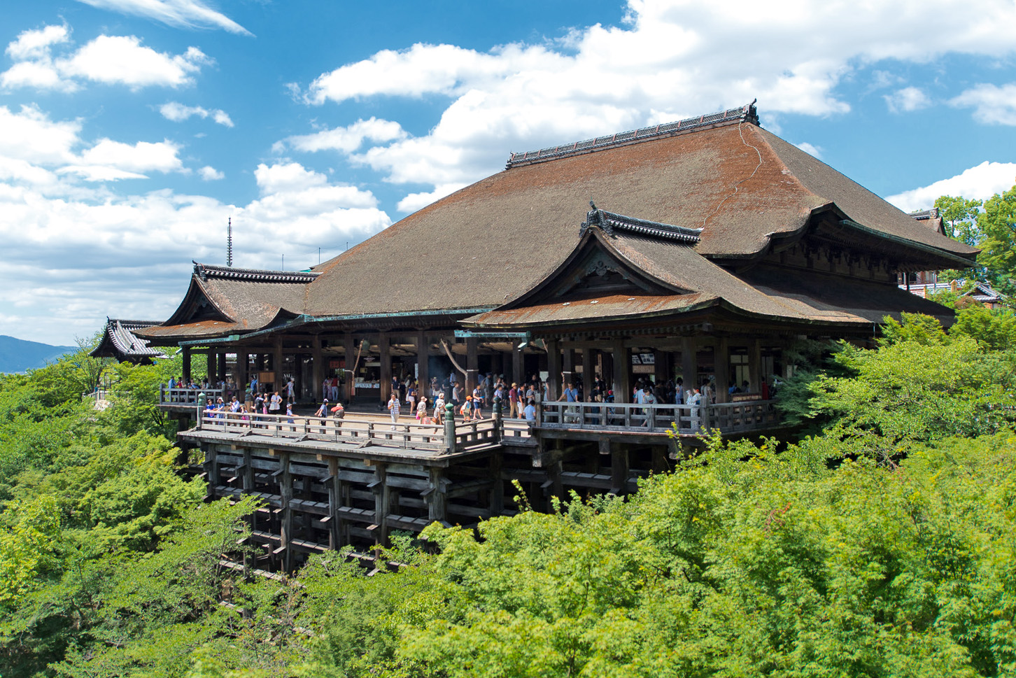 Templo Kiyomizu-dera en Kyoto